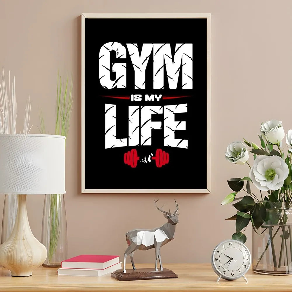 Motiverende Gym Posters voor Thuis