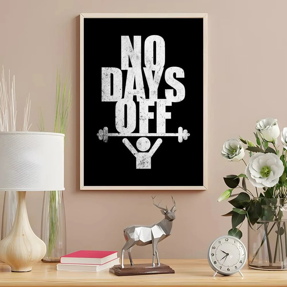 Motiverende Gym Posters voor Thuis